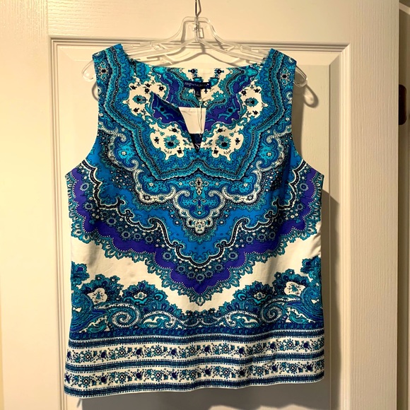 Talbots Tops - TALBOTS RSVP COLLECTION SLEEVELESS TOP SIZE 12 NWT